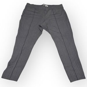 Old Navy Black and White Herringbone Pants